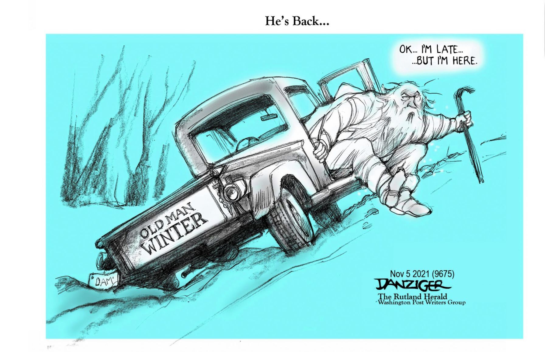 Jeff Danziger cartoon
